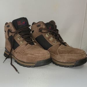 Lake of the Woods Suede Leather Hiking Boots 7071- Size W8/M6